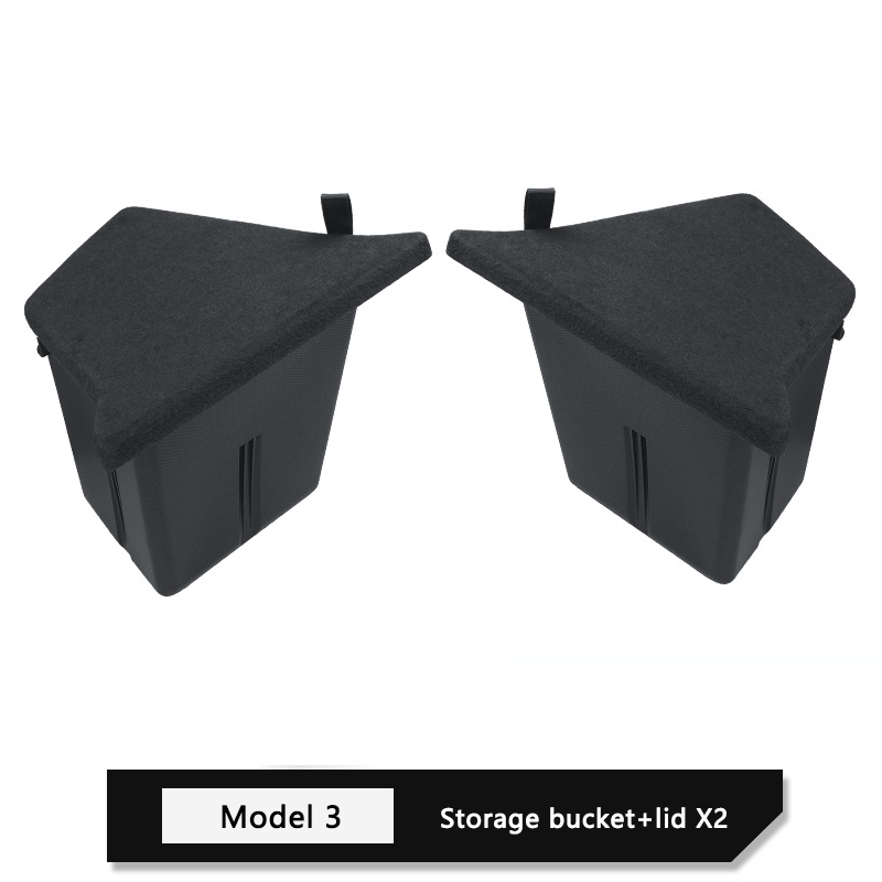 Suitable for Tesla Model 3/Highland/Y/X/S trunk storage box