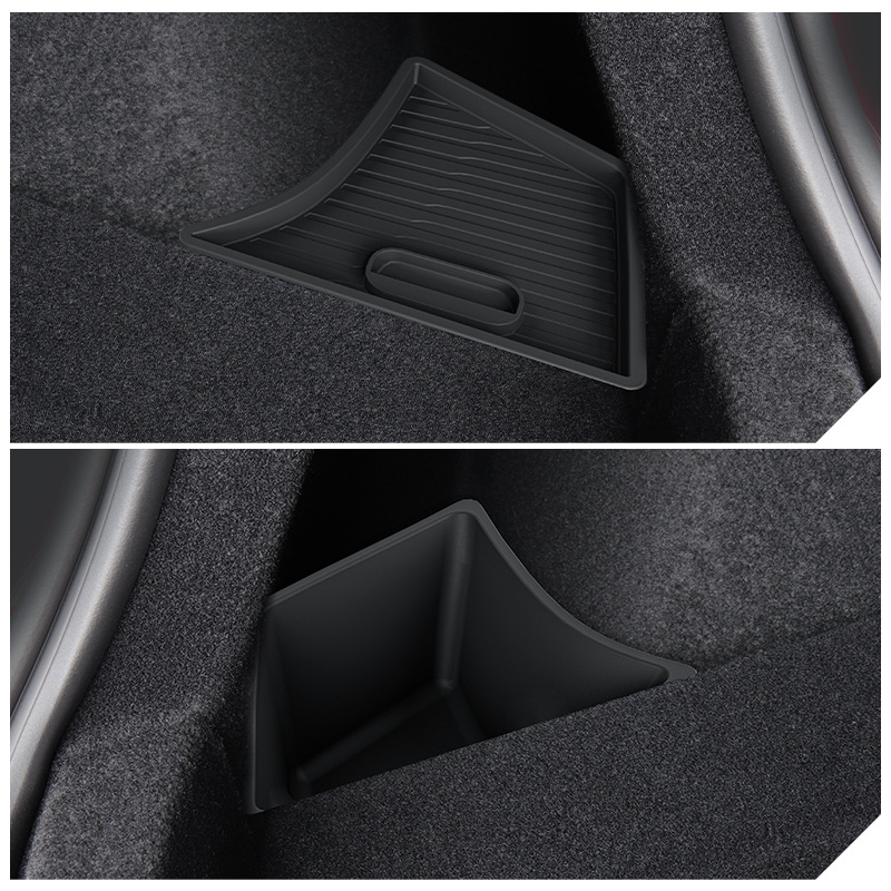 Suitable for Tesla Model 3/Highland/Y/X/S trunk storage box