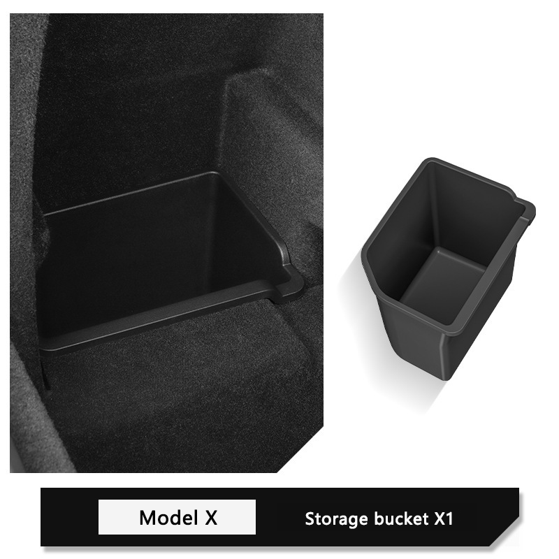 Suitable for Tesla Model 3/Highland/Y/X/S trunk storage box