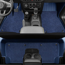 Load image into Gallery viewer, Special for Jeep Wrangler(2018-2024) and Wrangler JK(2013-2017) Floor Mat Fully Surrounded By All-Weather Floor Mat