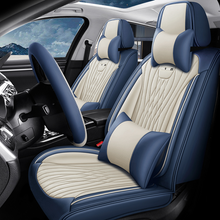 Load image into Gallery viewer, High-Quality Universal Leather Seat Covers With 3D Design