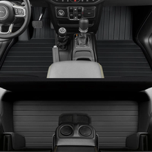 Load image into Gallery viewer, Special for Jeep Wrangler(2018-2024) and Wrangler JK(2013-2017) Floor Mat Fully Surrounded By All-Weather Floor Mat