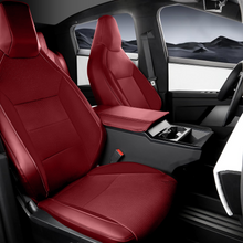 Load image into Gallery viewer, Custom Full Set  Leather Seat Covers for Tesla Cybertruck - All-Inclusive Protection