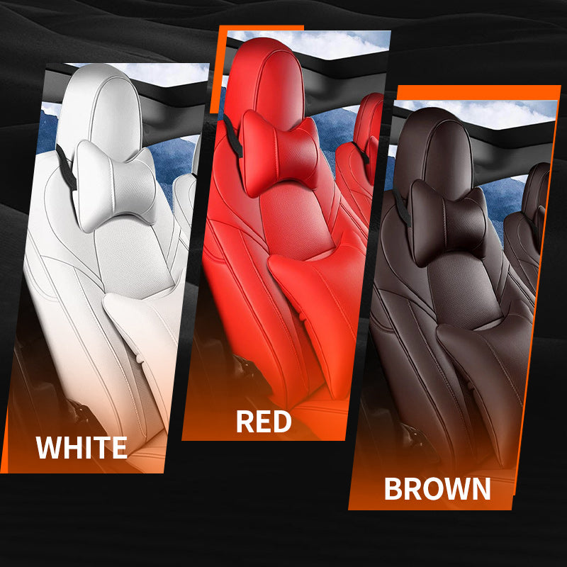 All-Inclusive Custom Tesla Model 3/Highland/Y Nappa Leather Car Seat Covers Full Set