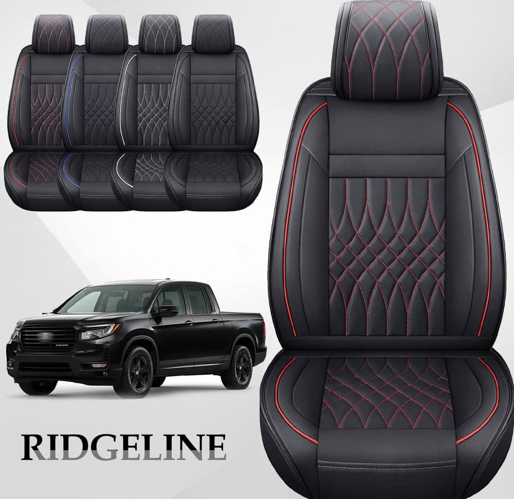 Custom Fit Car Seat Covers Full Set for Honda Ridgeline(2006-2024)