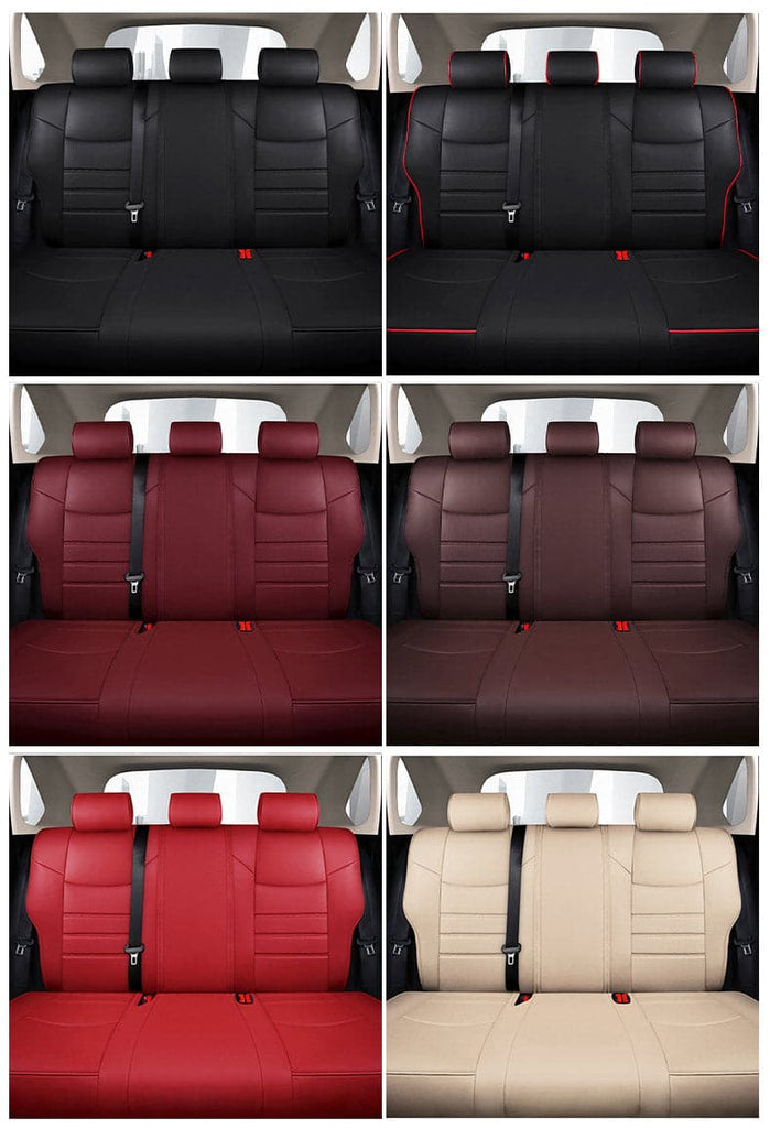 Toyota Rav4 (2013-2023) Custom Leather Car Seat Cover Full Set