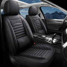 Load image into Gallery viewer, Universal Leather Car Seat Covers With Lumbar Support Fit for Most Cars