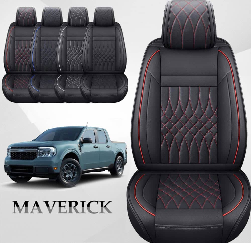 Custom Fit Car Seat Covers Full Set for Ford Maverick(2022-2024)