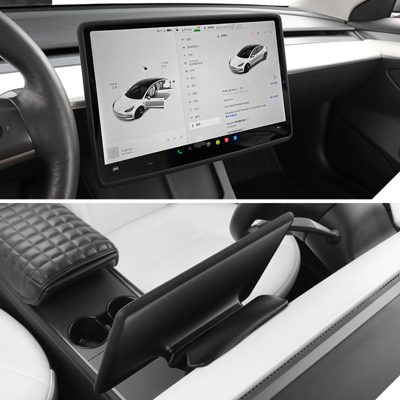 Silicone protective cover for the central control display screen of Tesla Model 3/Y/Highland