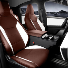 Load image into Gallery viewer, Custom Full Set  Leather Seat Covers for Tesla Cybertruck - All-Inclusive Protection