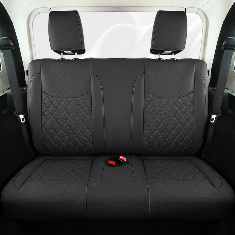 Special Leather Car Seat Covers Full Set for Jeep Wrangler (2007-2024)