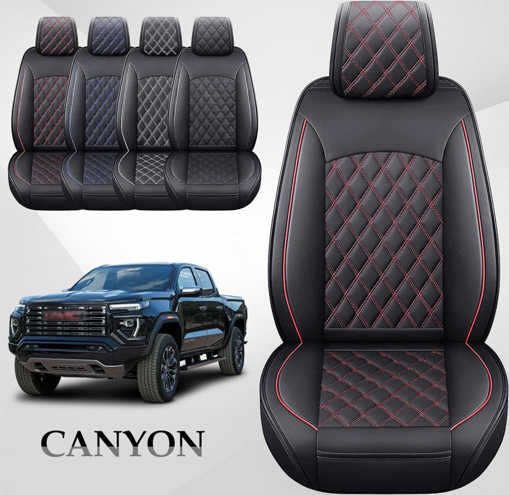 Custom Fit Car Seat Covers Full Set for GMC Canyon(2015-2024)