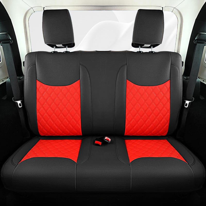 Special Leather Car Seat Covers Full Set for Jeep Wrangler (2007-2024)