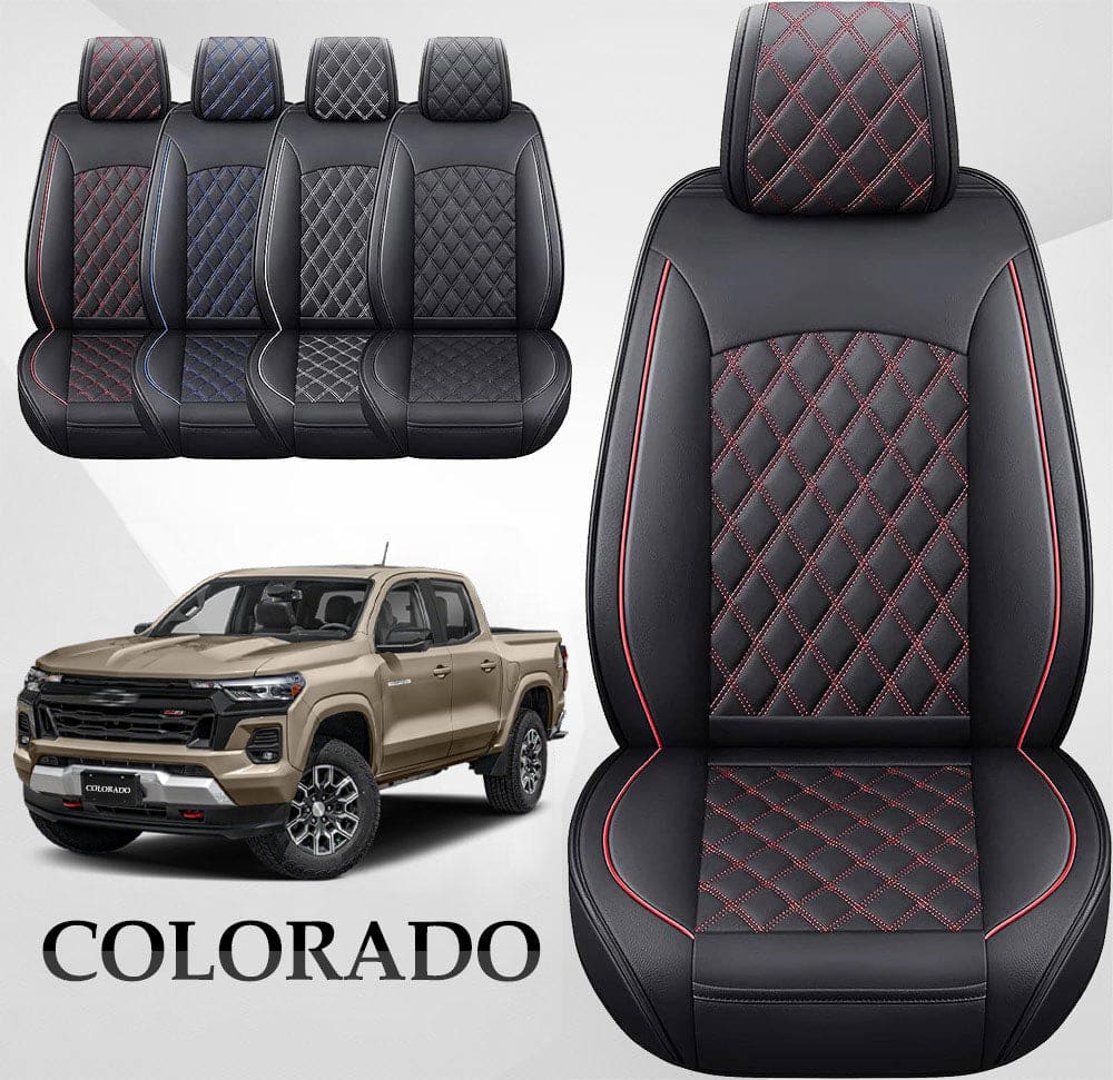 Custom Fit Car Seat Covers Full Set For Chevrolet Colorado (2015-2024)