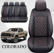 Load image into Gallery viewer, Custom Fit Car Seat Covers Full Set For Chevrolet Colorado (2015-2024)