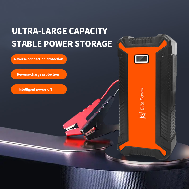 Portable Super Capacitor Jump Starter ，12V Batteryless Jump Starter，Bulit-in Supercapacitor, No Need Pre-Charge