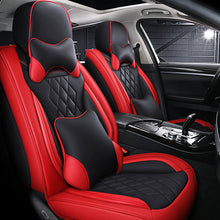 Load image into Gallery viewer, Amancarport Car Seat Cover Full Set, Waterproof Leather Seat Covers Suitable for Most Cars