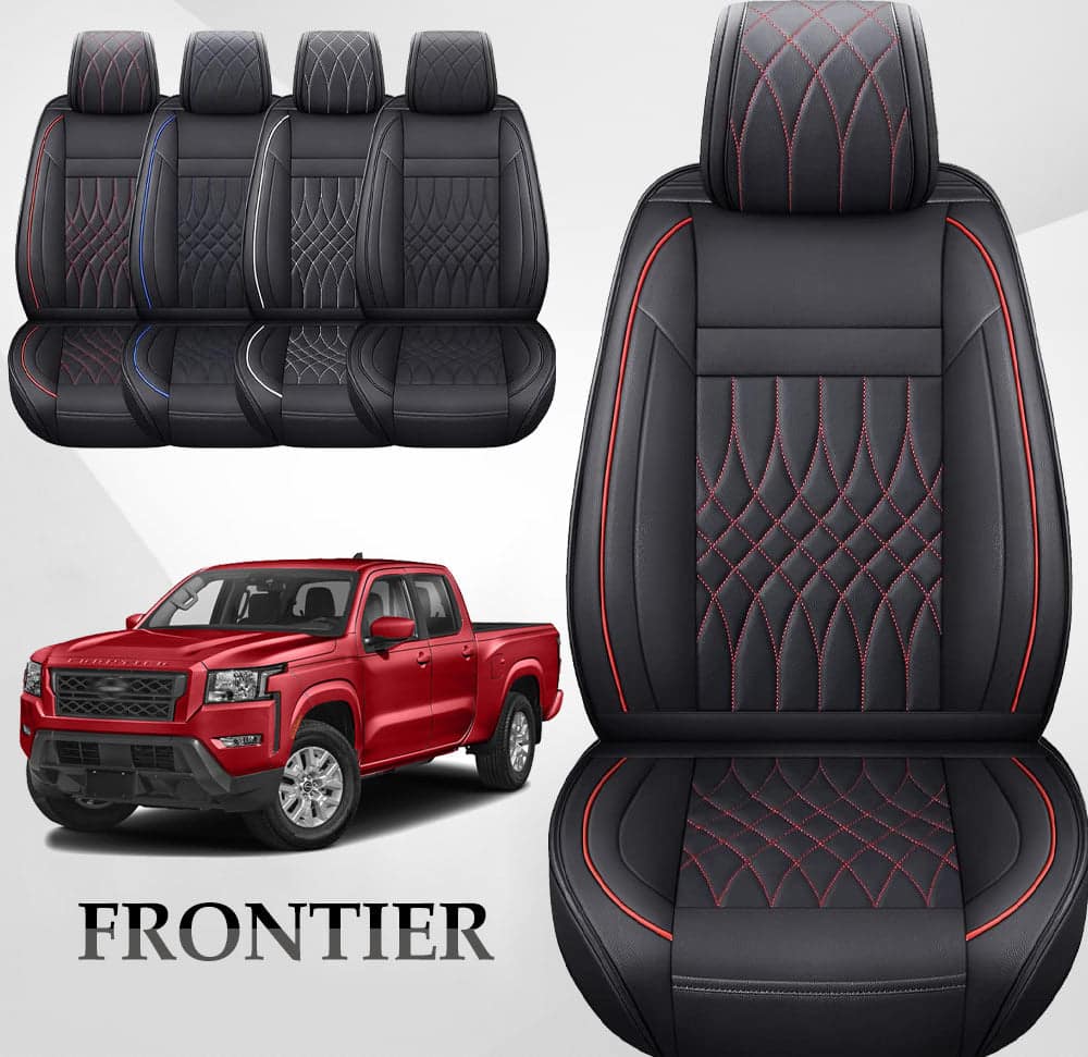 Custom Fit Car Seat Covers Full Set For Nissan Frontier (2005-2024)