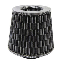 Load image into Gallery viewer, Universal Clamp-On Air Filter, Available in 64mm, 76mm, 89mm, and 100mm Sizes, High Flow Round Tapered Cone, Closed-Top Cool Air Filter Cleaner