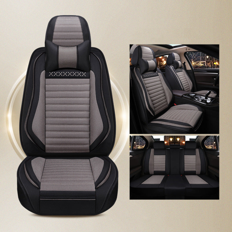 Amancarport Car Seat Cover Is Compatible With Most Cars Full Coverage Breathable Waterproof