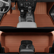 Load image into Gallery viewer, Special for Jeep Wrangler(2018-2024) and Wrangler JK(2013-2017) Floor Mat Fully Surrounded By All-Weather Floor Mat