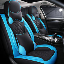 Load image into Gallery viewer, Amancarport Car Seat Cover Full Set, Waterproof Leather Seat Covers Suitable for Most Cars