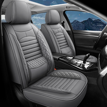 Load image into Gallery viewer, Universal Leather Car Seat Covers With Lumbar Support Fit for Most Cars