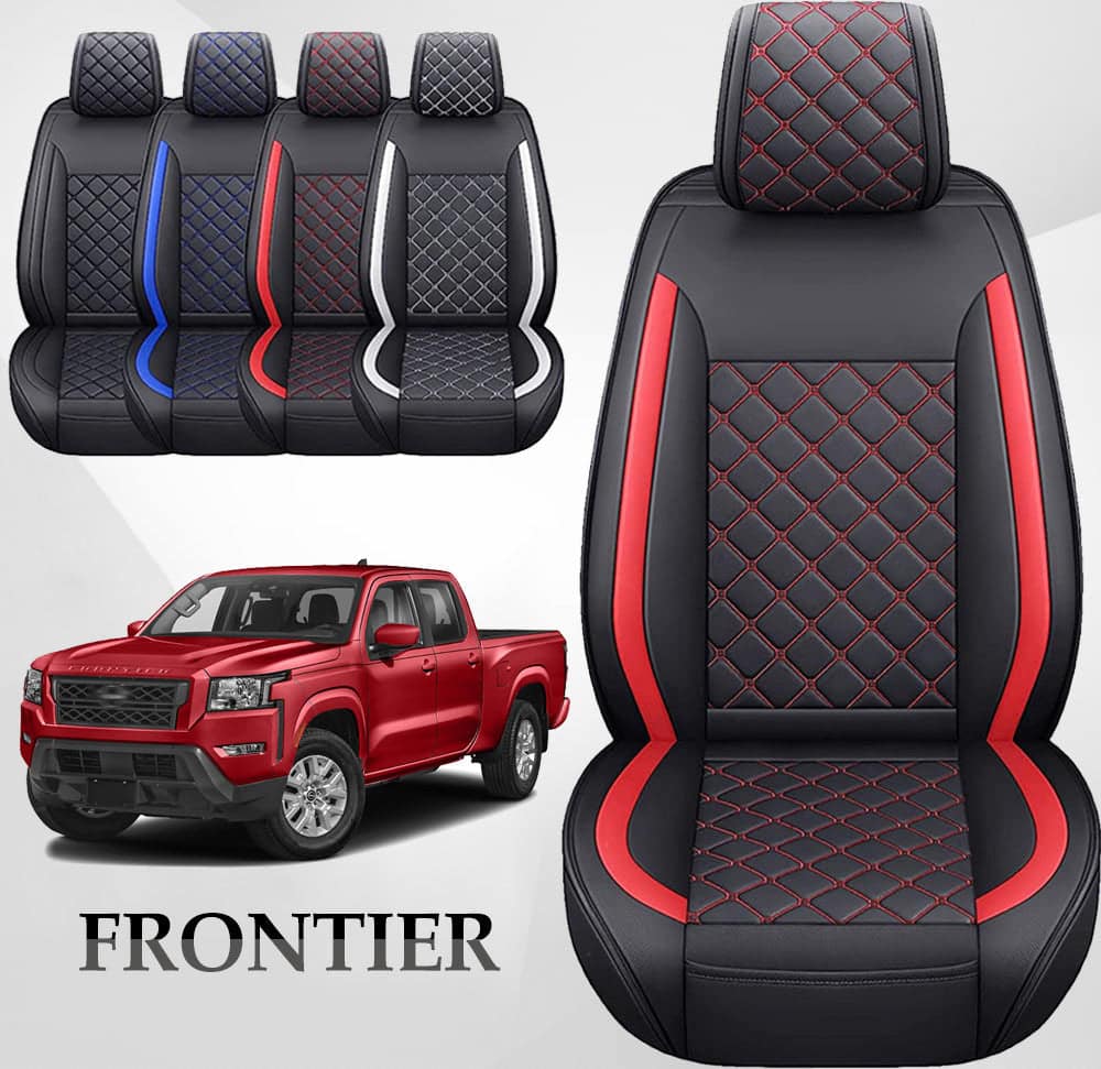 Custom Fit Car Seat Covers Full Set For Nissan Frontier (2005-2024)