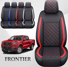 Load image into Gallery viewer, Custom Fit Car Seat Covers Full Set For Nissan Frontier (2005-2024)