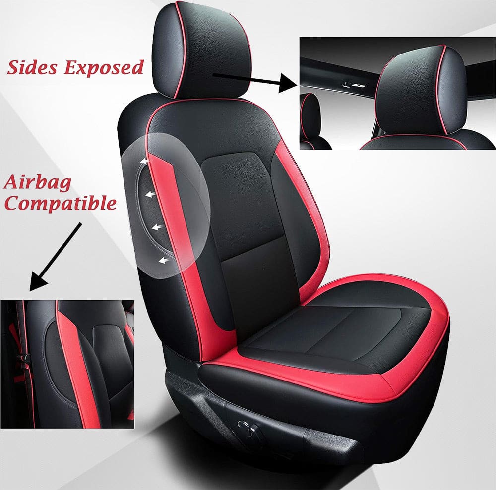 Luxury High Quality Leather Car Seat Cover Fits Ford F150 (2015-2023), F250, F350, F450 (2017-2023)