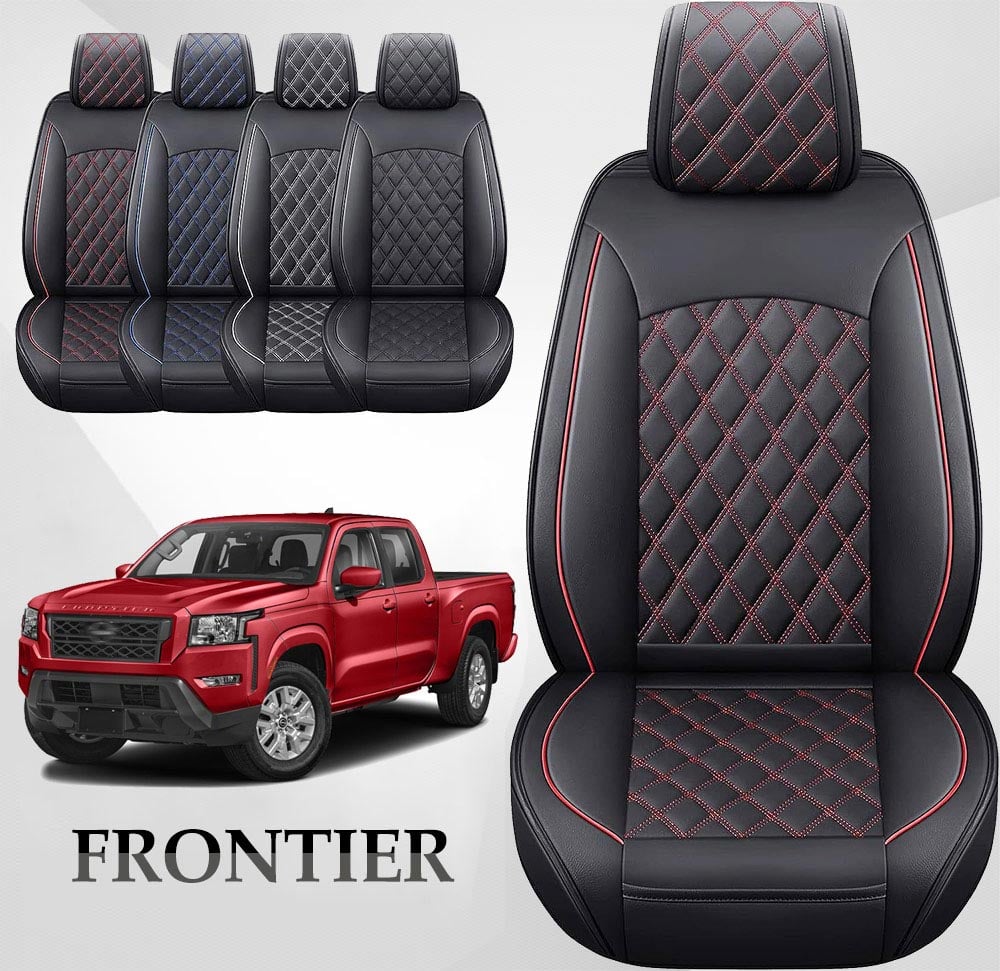 Custom Fit Car Seat Covers Full Set For Nissan Frontier (2005-2024)