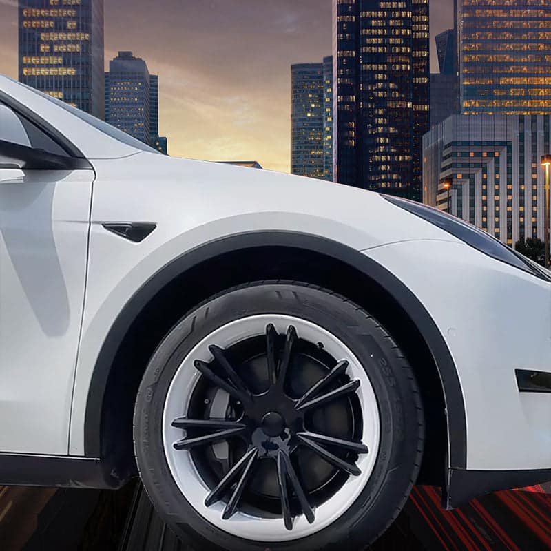 Wheel Cover Hubcaps Of 19 Inches For The Tesla Model Y