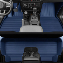 Load image into Gallery viewer, Special for Jeep Wrangler(2018-2024) and Wrangler JK(2013-2017) Floor Mat Fully Surrounded By All-Weather Floor Mat