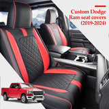 Dodge Ram Car Seat Covers Full Set Compatible with Ram 1500(2019-2024)