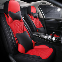 Load image into Gallery viewer, Amancarport Car Seat Cover Full Set, Waterproof Leather Seat Covers Suitable for Most Cars