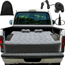 Load image into Gallery viewer, Truck Bed Air Mattress Short Truck Beds Inflatable Air Mattress with Pump, Pillows