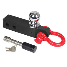 Load image into Gallery viewer, Solid Shank Shackle 13,000 lbs with 5/8&quot; Trailer Hitch Lock ，Hitch Pin Lock