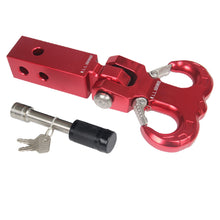 Load image into Gallery viewer, Solid Shank Shackle 13,000 lbs with 5/8&quot; Trailer Hitch Lock ，Hitch Pin Lock