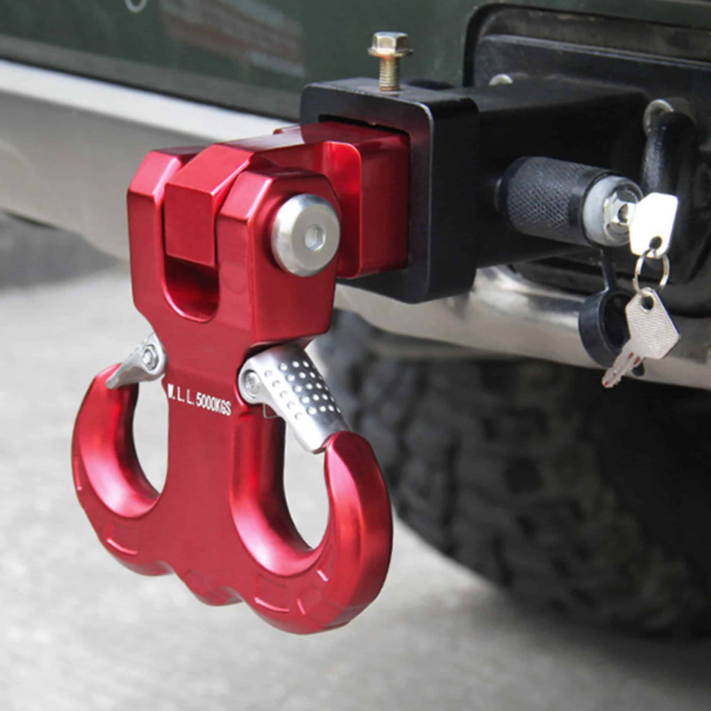 Solid Shank Shackle 13,000 lbs with 5/8" Trailer Hitch Lock ，Hitch Pin Lock