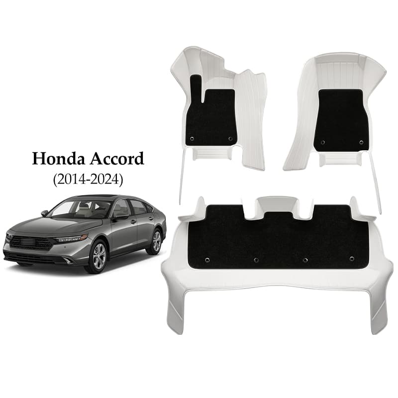 Special for Honda Accord(2014-2024) Floor Mat Fully Surrounded By All-Weather Floor Mat