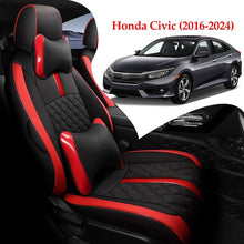 Load image into Gallery viewer, Special For Honda Civic (2016-2024) Leather Car Seat Cover Full Set