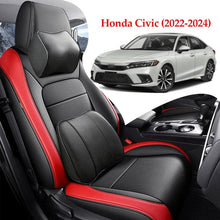 Load image into Gallery viewer, Luxury Leather Car Seat Cover Full Set For Honda Civic (2022-2024)