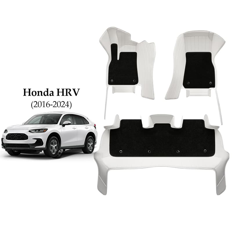 Special for Honda HRV(2016-2024) Floor Mat Fully Surrounded By All-Weather Floor Mat