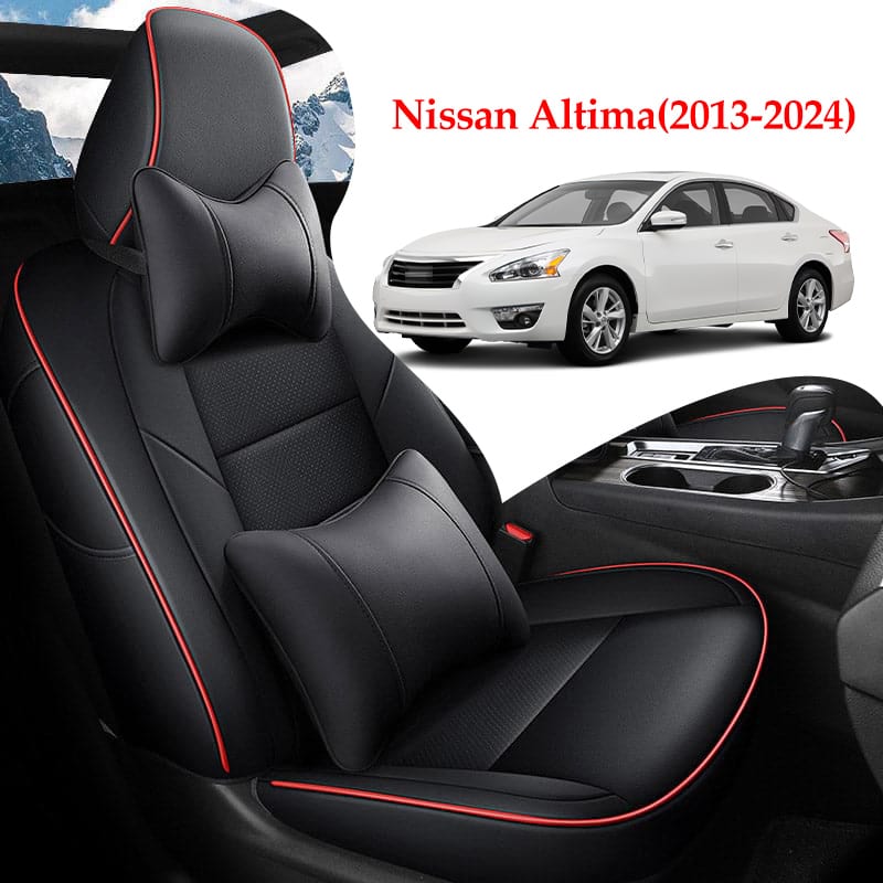 Special Leather Car Seat Covers Full Set For Nissan Altima(2013-2024)