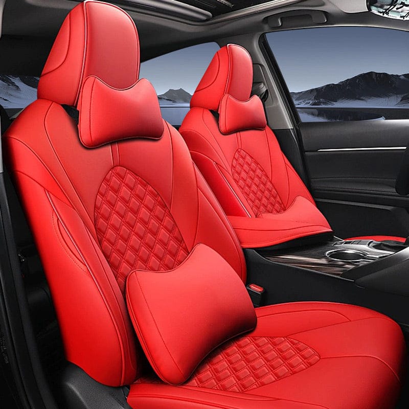 Toyota Camry(2018-2024) Custom Sport Style Leather Car Seat Cover