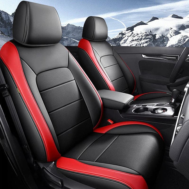 Luxury Leather Car Seat Cover Full Set For Honda Civic (2022-2024)