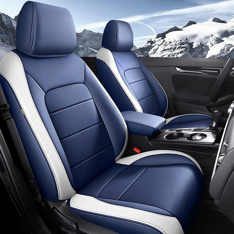 Luxury Leather Car Seat Cover Full Set For Honda Civic (2022-2024)