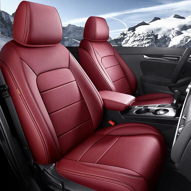 Luxury Leather Car Seat Cover Full Set For Honda Civic (2022-2024)