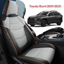 Load image into Gallery viewer, Toyota Rav4 (2019-2024) Custom Leather Car Seat Cover Full Set