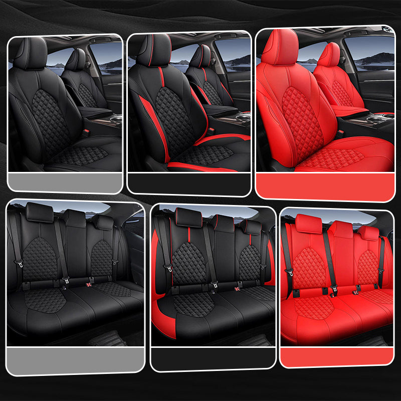 Toyota Camry(2018-2024) Custom Sport Style Leather Car Seat Cover